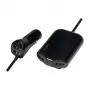 Logilink USB autolaadija, 2+2 porti, 24W, must