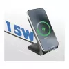 Logilink juhtmevaba kiirlaadimisalus 15 W, kahepoolne, must
