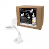 LOGILINK WZ0059 LED suurenduslamp laualuse alusega, 3 dioptrit (1.75x), 40 SMD LED-i, 6.5W, päevavalgusvalge, must
