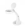 LOGILINK WZ0059 LED suurenduslamp laualuse alusega, 3 dioptrit (1.75x), 40 SMD LED-i, 6.5W, päevavalgusvalge, must