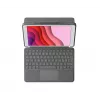 Logitech Combo Touch - klaviatuur ja folioümbris - puuteplaadiga - taustvalgustusega - Apple Smart Connector - QWERTY - itaalia - grafiit - Apple 10,2-tollisele iPadile (7. põlvkond, 8. põlvkond, 9. põlvkond)