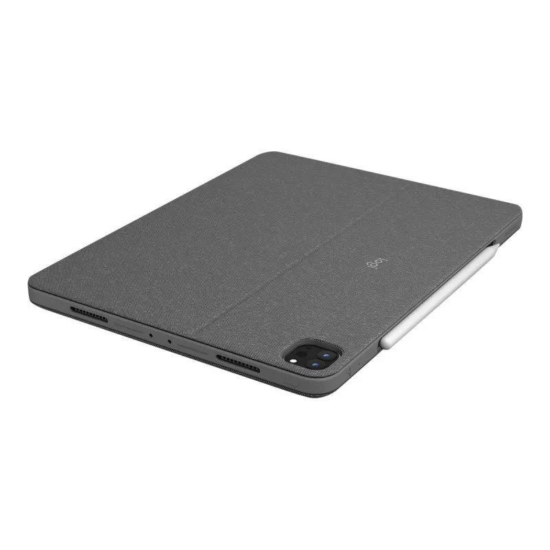 Logitech Combo Touch klaviatuurikorpus puuteplaadiga iPadile (7., 8., 9. põlvkond) - Põhjamaade paigutus - Graphite
