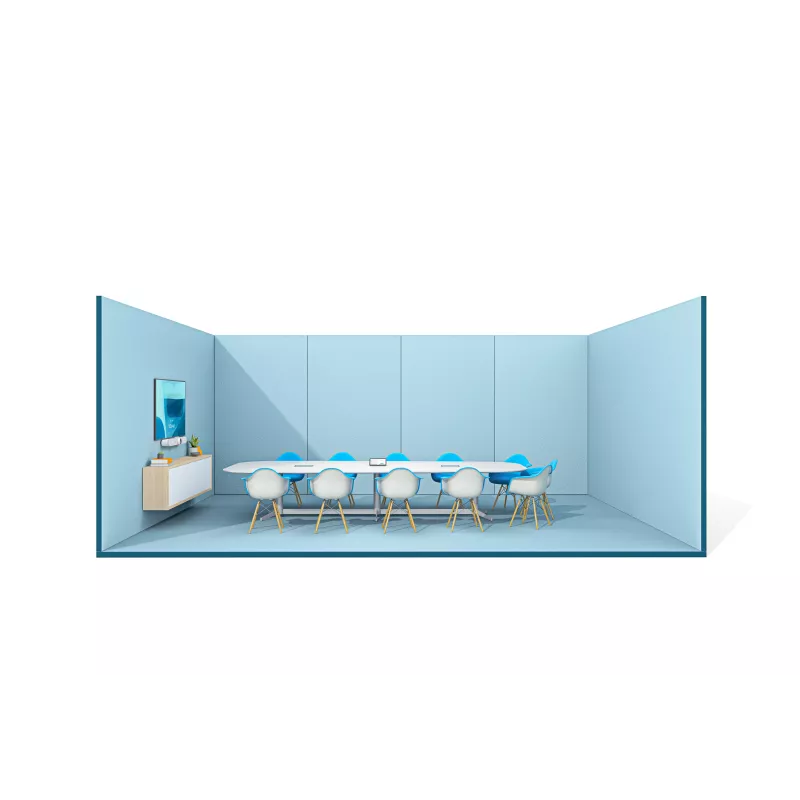 Logitech ConferenceCam Rally Bar White - 4K UHD videokonverentsi riba 15x suumiga, 6 suunatava mikrofoniga, AI automaatse kaadriga