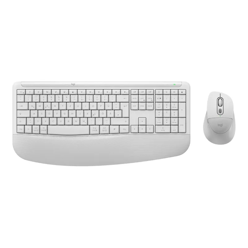 Logitech Desktop MK880 Signature Comfort Plus Combo [DE] Greyish-White