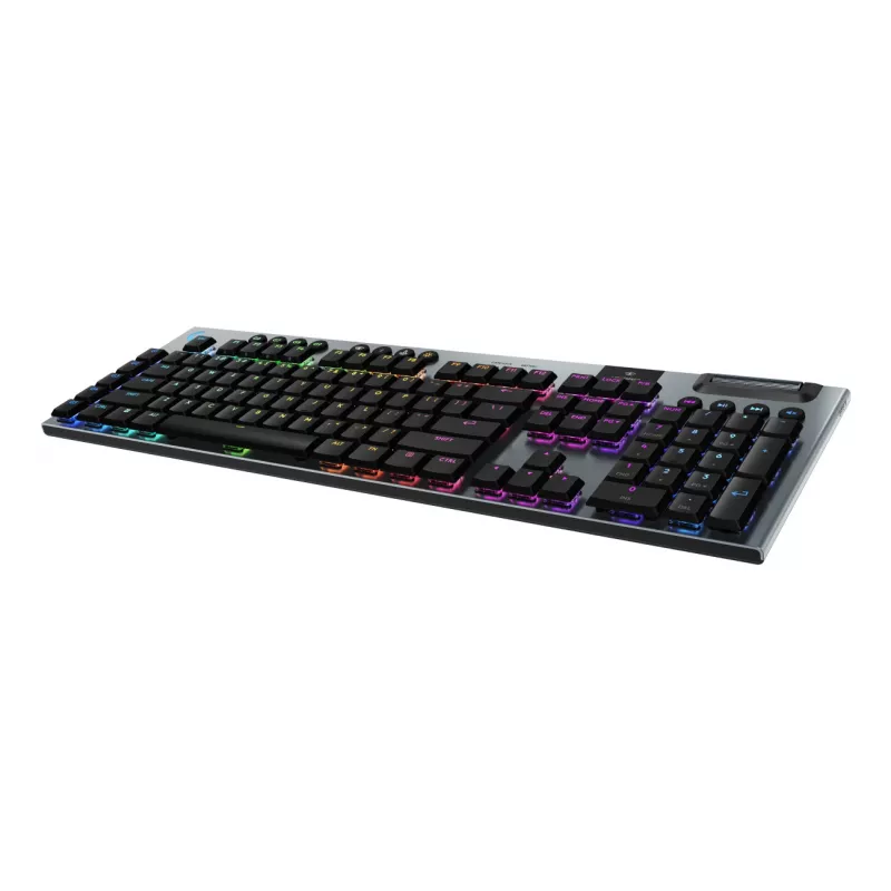 Logitech G G915 X LIGHTSPEED juhtmevaba RGB mehaaniline mänguklaviatuur - taktiilne - Tenkeyless - must