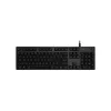 Logitech G512 Carbon mehaaniline mänguklaviatuur - GX Brown taktiilne, LIGHTSYNC RGB, USB läbipääs, lennukikvaliteediga alumiinium, täissuuruses