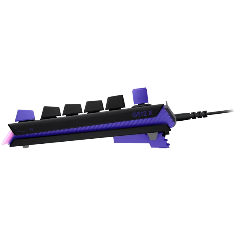 Logitech G512 X 75 Carbon Mechanical Keyboard with GX Brown Tactile Switches and LIGHTSYNC RGB