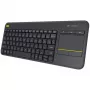 Logitech K400 Plus juhtmevaba puuteplaatidega klaviatuur - must
