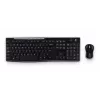 Logitech MK270 juhtmevaba komplekt – täissuuruses RF 2,4 GHz klaviatuur ja hiir (must)