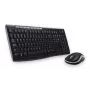 Logitech MK270 juhtmevaba komplekt – täissuuruses RF 2,4 GHz klaviatuur ja hiir (must)