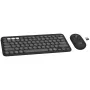 Logitech Pebble 2 Combo juhtmevaba klaviatuuri ja hiire komplekt - Tonal Graphite - Bluetooth LE - QWERTY GB 920-012233
