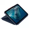 Logitech Rugged Combo 4c Touch Classic Blue (CH) klaviatuurikate puuteplaadiga iPad 7/8/9 jaoks