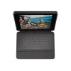 Logitech Rugged Folio klaviatuur ja kaas Apple Smart Connectoriga - AZERTY prantsuse paigutus - grafiit - Apple 10,9-tollisele iPadile (10. põlvkond)