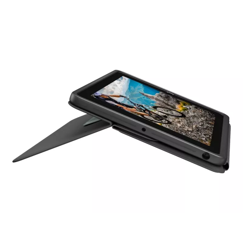 Logitech Rugged Folio klaviatuur ja kaas Apple Smart Connectoriga - AZERTY prantsuse paigutus - grafiit - Apple 10,9-tollisele iPadile (10. põlvkond)