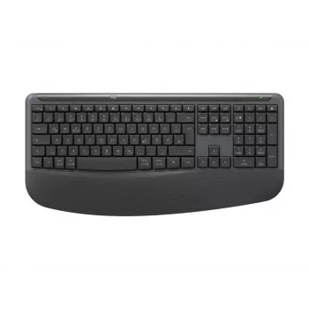 Logitech Signature Comfort Plus Combo MK880 for Business - klaviatuuri ja hiire komplekt - täissuuruses - LED-aku indikaatoriga - juhtmevaba - USB-C, Bluetooth LE - QWERTZ - saksa - grafiithall
