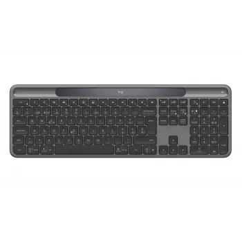 Logitech Signature Slim Solar+ K980 juhtmevaba klaviatuur grafiit Šveitsi paigutus 920-013756