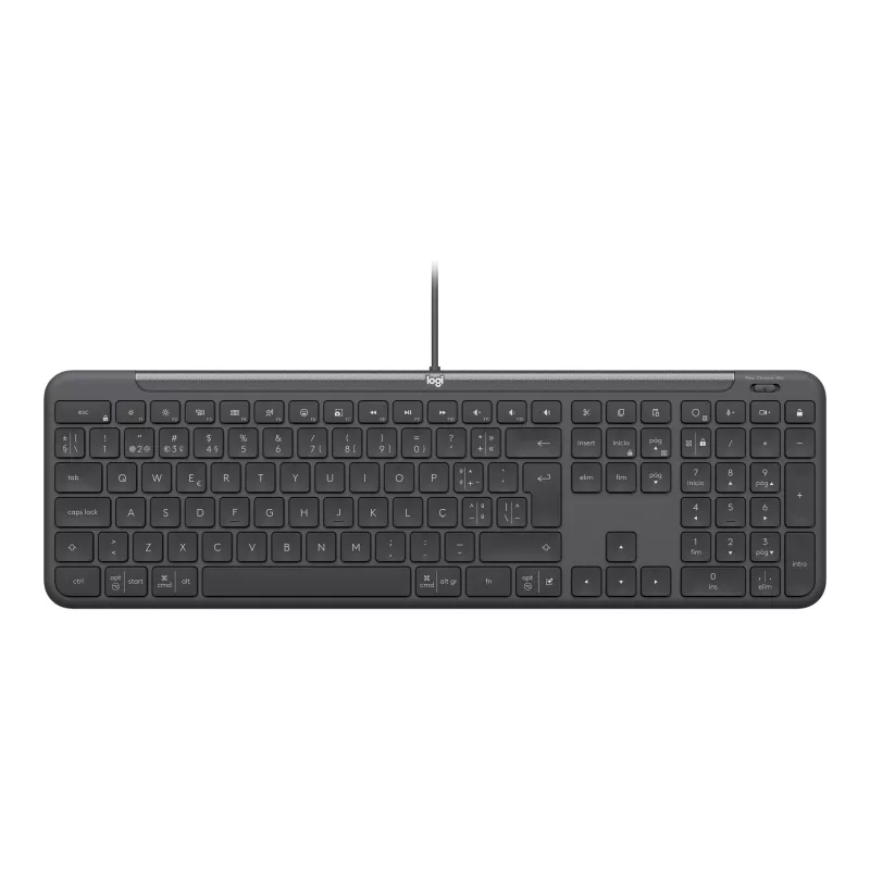 Logitech Signature Slim Wired K620 for Business klaviatuur - grafiit