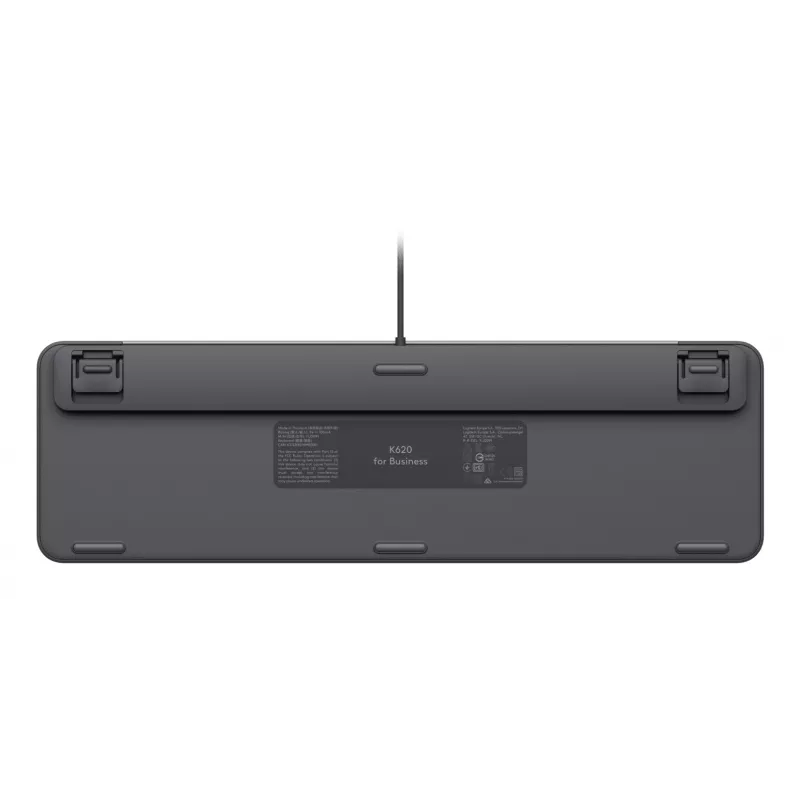 Logitech Signature Slim Wired K620 for Business klaviatuur, QWERTY paigutus, grafiit