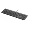 Logitech Signature Slim Wired K620 for Business klaviatuur, QWERTY paigutus, grafiit