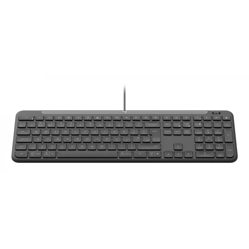 Logitech Signature Slim Wired K620 for Business klaviatuur, QWERTY paigutus, grafiit