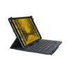 Logitech universaalne klaviatuur ja folio-ümbris 9-10 tollistele tahvelarvutitele, Bluetooth 3.0, QWERTZ Šveitsi-saksa paigutus, grafiit