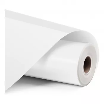 LOKLiK püsikleepuv vinüülrull mattvalge 30,5 cm x 180 cm (12 inch x 6 ft) käsitöölõikuritele