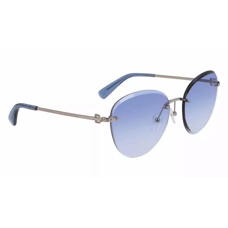 LONGCHAMP LO128S-719 Naiste Liblikapäikeseprillid Kuldraam Pruuni Gradientläätsedega 58/18/140 mm