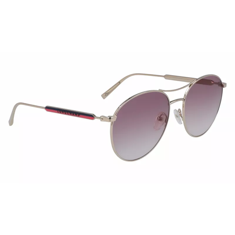 Longchamp LO133S-59722 naiste kassisilma päikeseprillid Havana pruun gradient