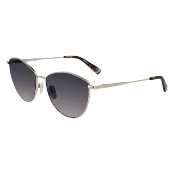 Longchamp LO155S-726 Naiste kassisilma päikeseprillid - Havana pruun gradient, 58mm