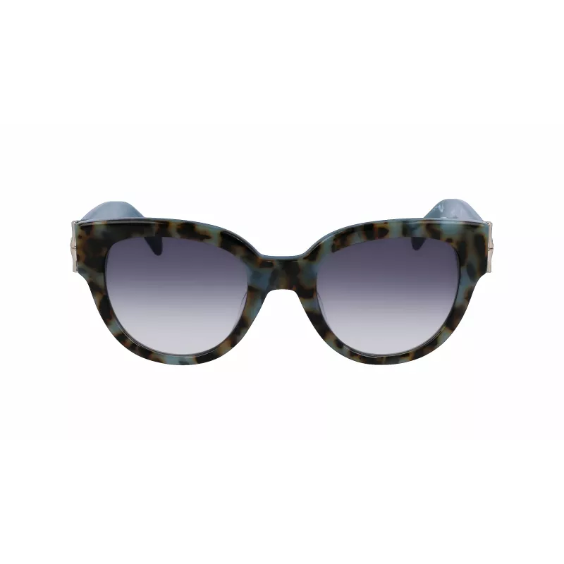 LONGCHAMP LO733S Naiste ristkülikukujulised atsetaatpäikeseprillid Havana pruun gradient 52mm