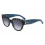 LONGCHAMP LO733S Naiste ristkülikukujulised atsetaatpäikeseprillid Havana pruun gradient 52mm