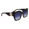 LONGCHAMP LO734S-430 Naiste geomeetrilised päikeseprillid Havana atsetaat Gradient pruun lääts 53mm