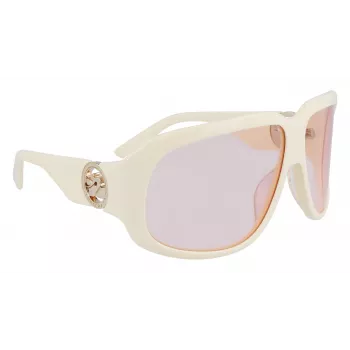 Longchamp LO736S-109 Naiste ülisuured ruudukujulised päikeseprillid Havana pruun gradient
