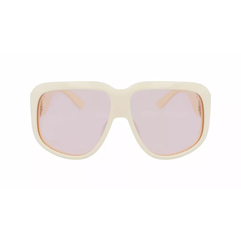 Longchamp LO736S-109 Naiste ülisuured ruudukujulised päikeseprillid Havana pruun gradient
