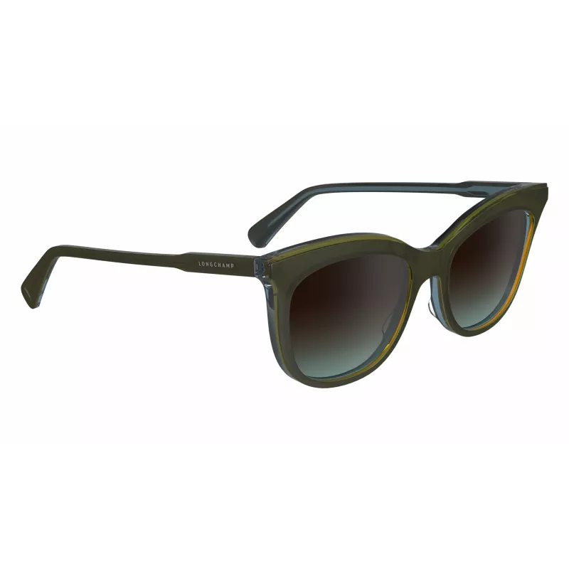 LONGCHAMP LO738S5318310 Naiste Liblikapäikeseprillid Havana Pruun 53mm