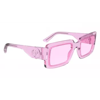 LONGCHAMP LO743S5323650 Naiste ruudukujulised atsetaatpäikeseprillid 53/23/140 mm