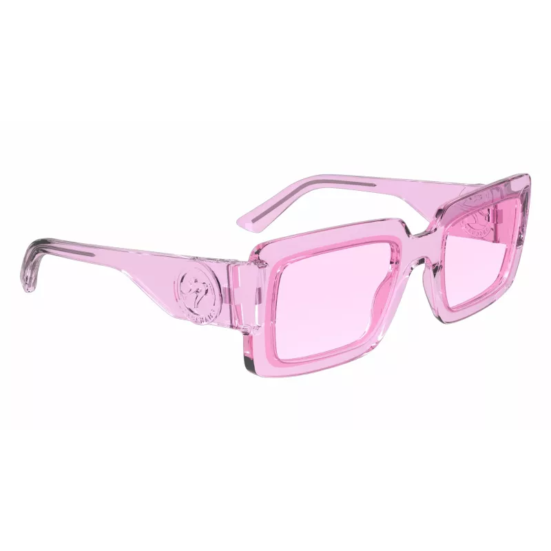 LONGCHAMP LO743S5323650 Naiste ruudukujulised atsetaatpäikeseprillid 53/23/140 mm