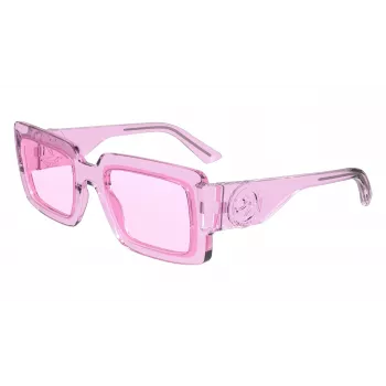 LONGCHAMP LO743S5323650 Naiste ruudukujulised atsetaatpäikeseprillid 53/23/140 mm