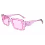 LONGCHAMP LO743S5323650 Naiste ruudukujulised atsetaatpäikeseprillid 53/23/140 mm