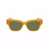 Longchamp LO745S-741 naiste päikeseprillid Havana atsetaat ruudukujuline 53mm