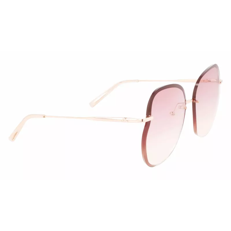 Longchamp naiste LO160S716 liblikpäikeseprillid Havana gradienthallide klaasidega (65/17/140 mm)