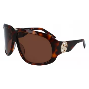 Longchamp Women's Sunglasses LO736S-230 - Havana Acetate Frame with Brown Gradient Lenses, 67/11/125 mm