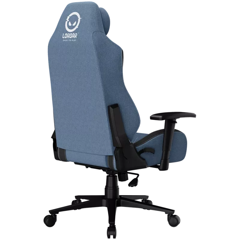 LORGAR CHA41 Ergonoomiline mängutool Advanced, Premium plekikindel kangas, sinine
