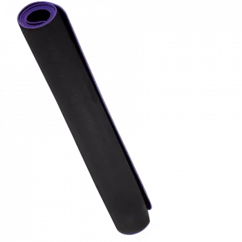 LORGAR RX1FM Sim Racing põrandamatt Advanced, õmmeldud servaga, 1700x700x3 mm, must/lilla