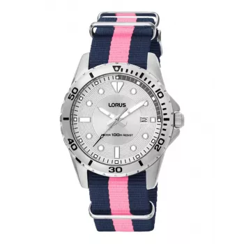 Lorus meeste kvartskell RS937AX4 roostevabast terasest 43mm musta sihverplaadiga
