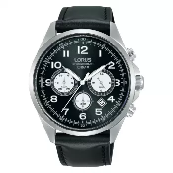 Lorus meeste kvartskell RT311KX9 - sinine sihverplaat, roostevaba teras, 43 mm