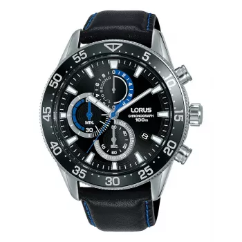 Lorus RM343FX9 Meeste Analoog Kvartskell 45mm Roostevaba Teras Sinine Siht