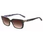 LOVE MOSCHINO Naiste päikeseprillid MOL042S086F3H - Havana atsetaatraam, pruunide gradientpolükarbonaatklaasidega, 53/17/145 mm