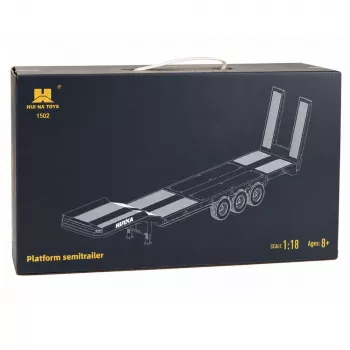 Madalplatvormiline Haagis Scania 770S Huina Hall 1:18