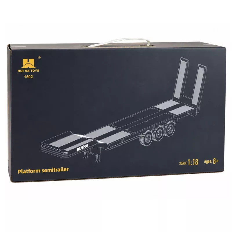 Madalplatvormiline Haagis Scania 770S Huina Hall 1:18